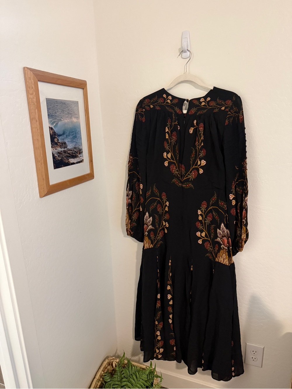 Farm Rio Berry Garden Long Sleeve Dress - Picture 7 of 7
